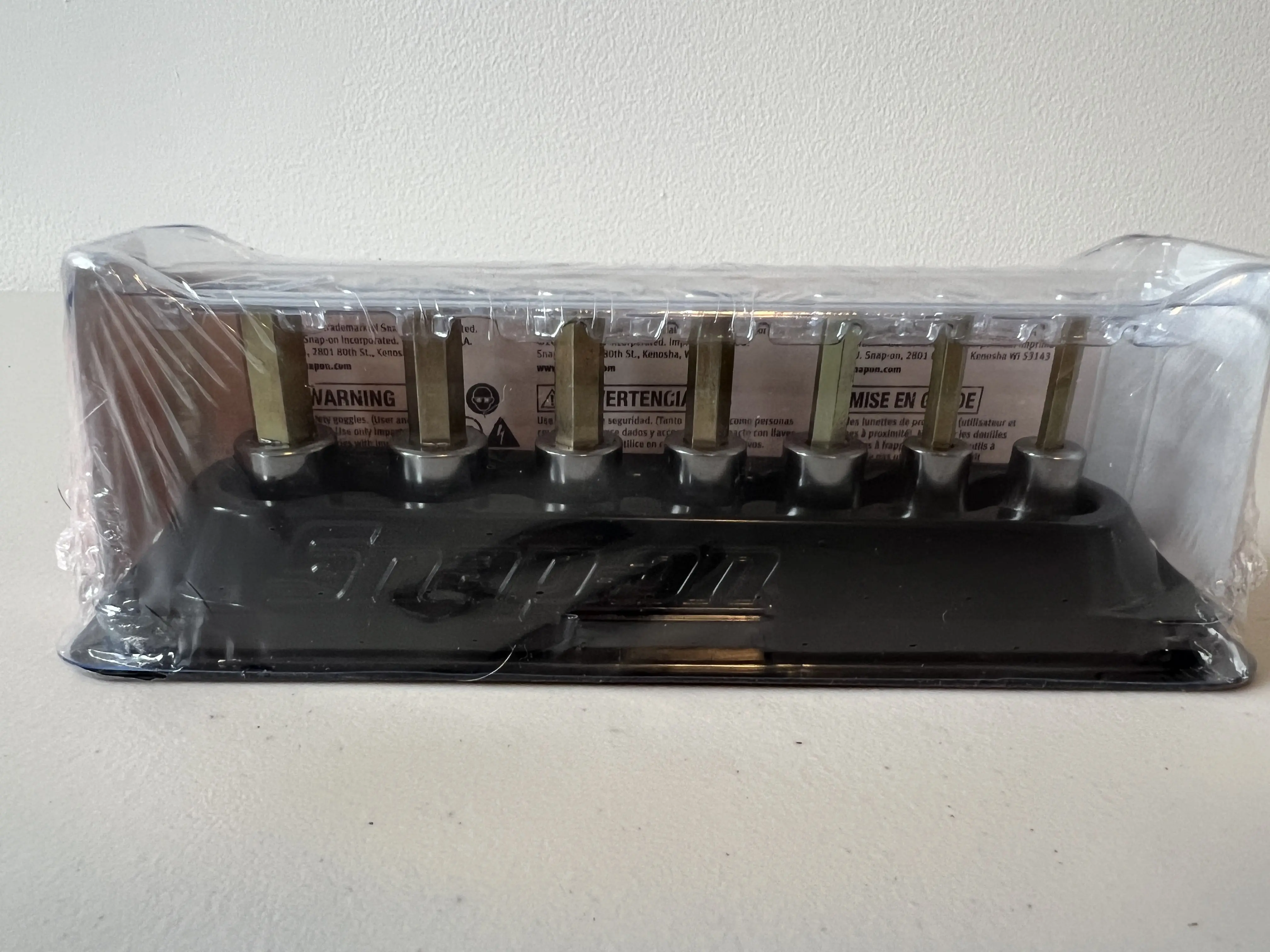 Snap-On 7pc 3/8" Drive Metric Hex Bit Socket Set (4-10mm) 207EFAMY