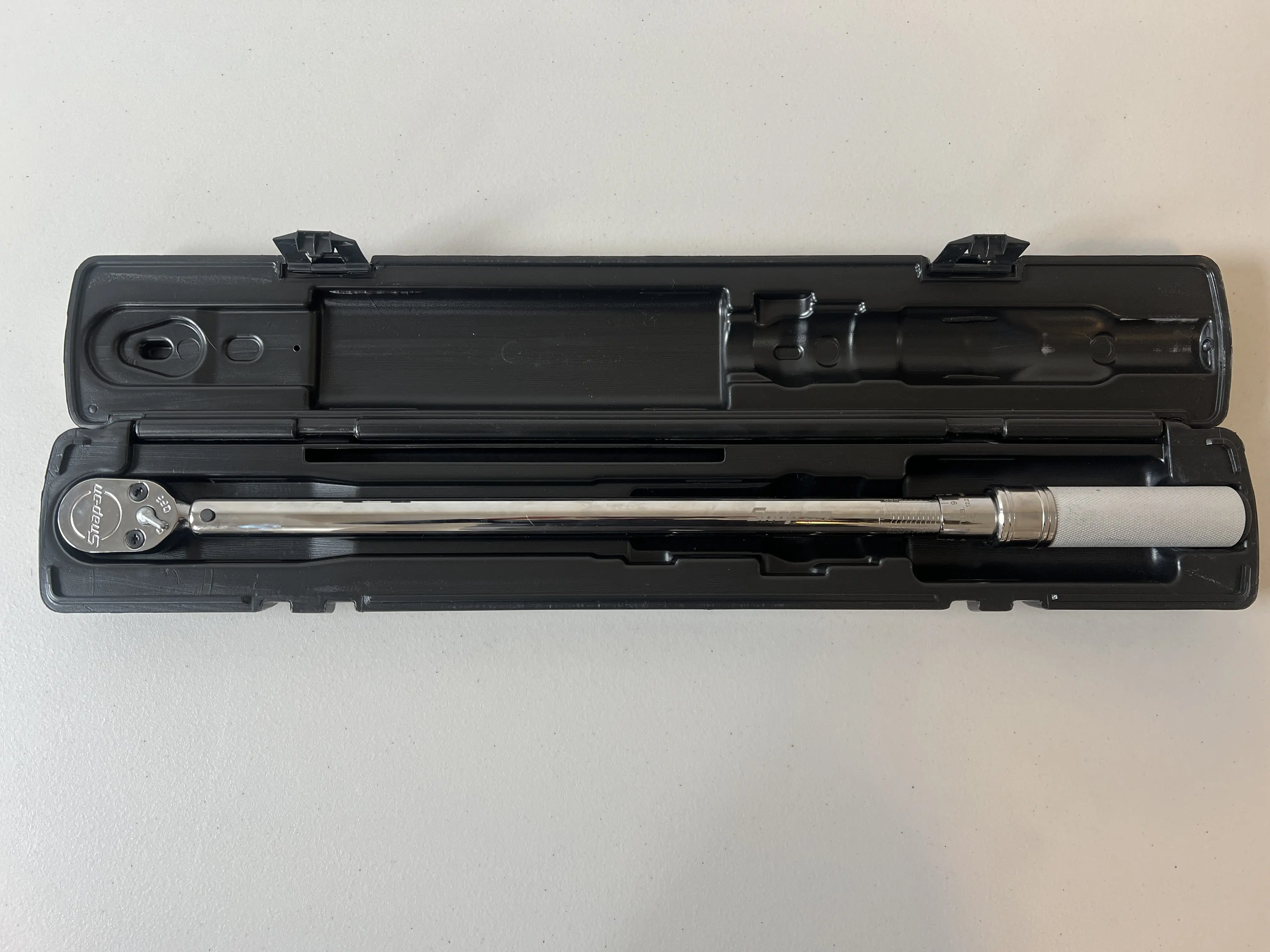 Snap-On 1/2" Adjustable Click Type Torque Wrench (50-250ft-lb) QD3R350A