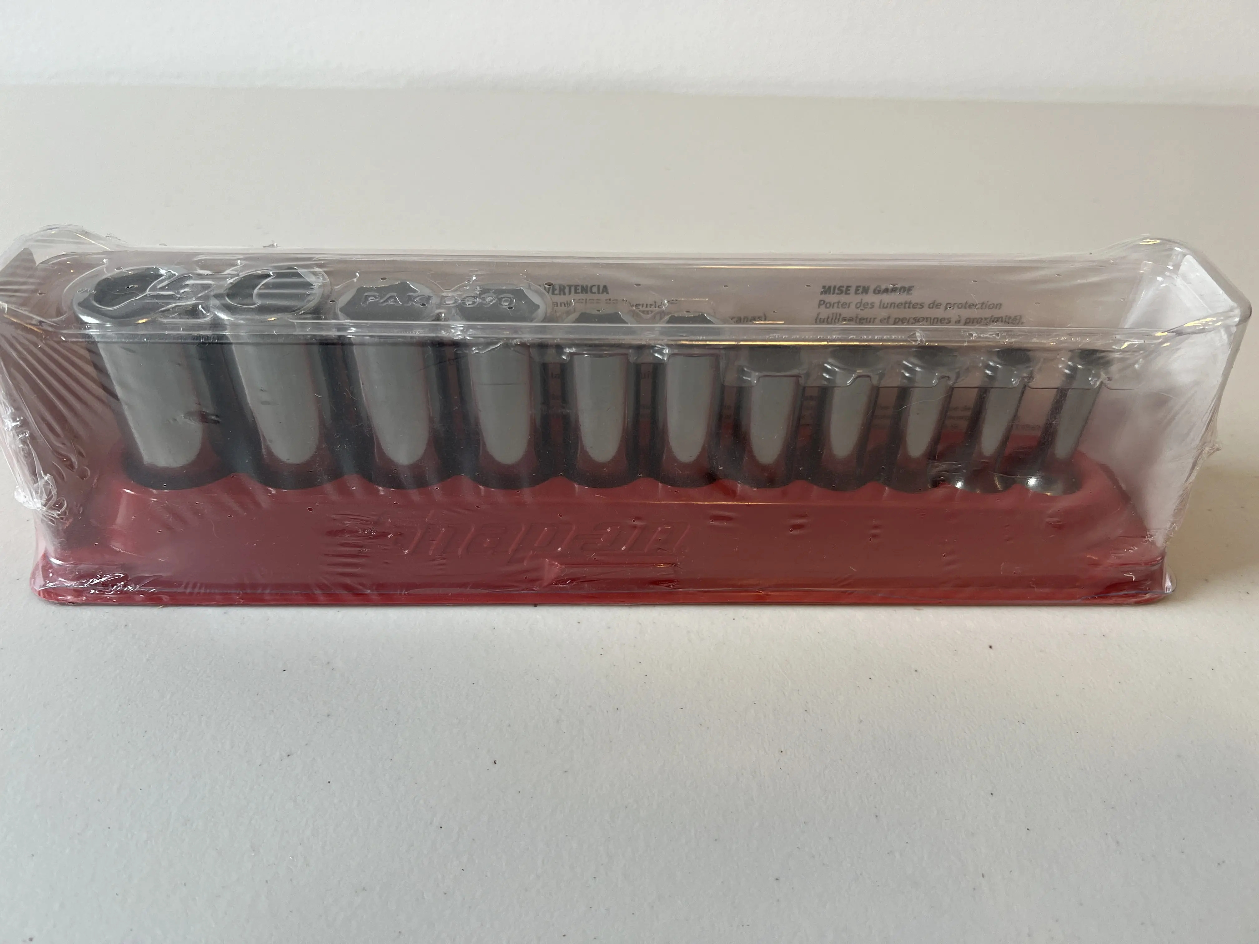Snap-On 11pc 3/8" 6pt SAE Flank Drive Deep Socket Set 211SFSY