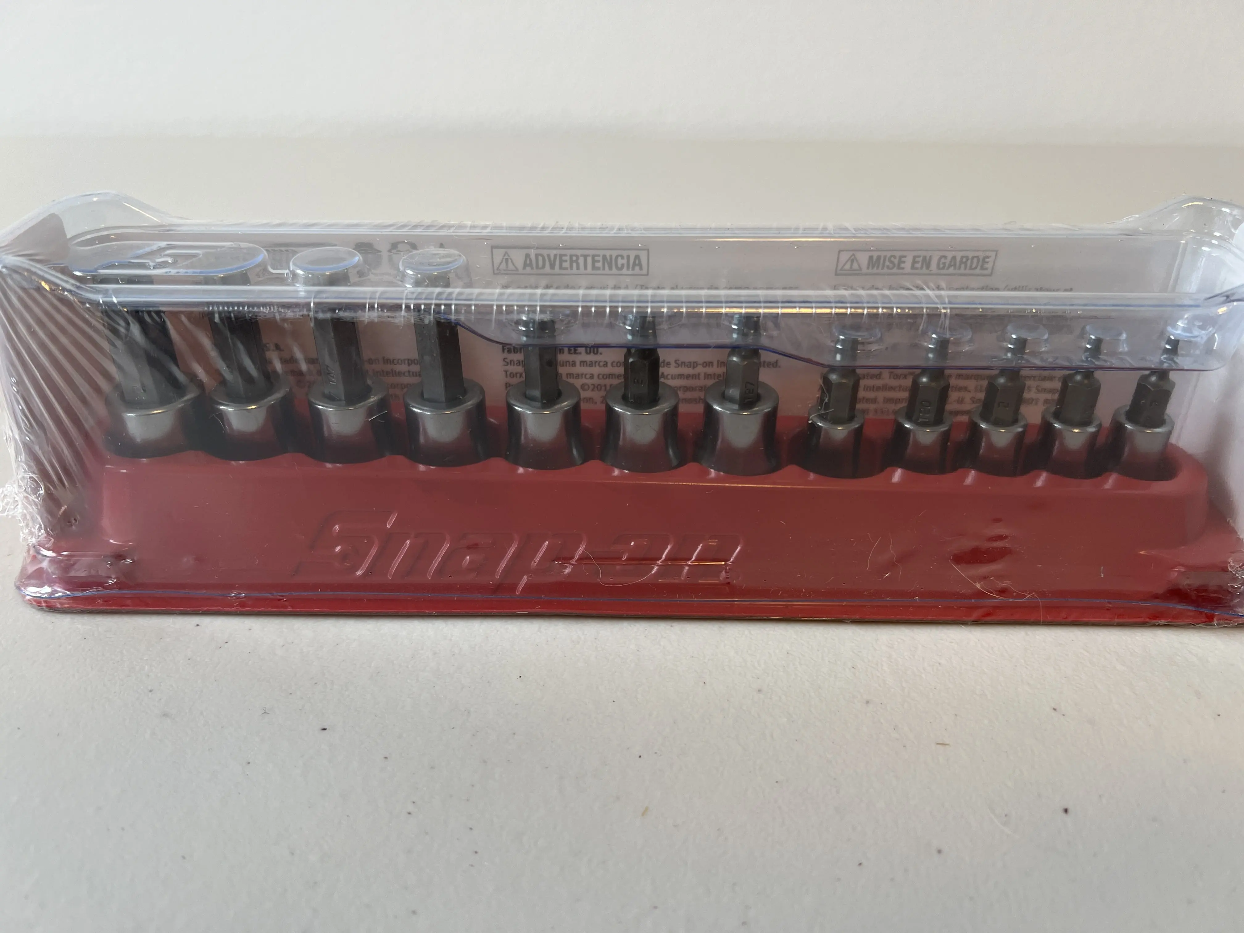 Snap-On 1/4" 3/8" Drive TORX Bit Standard Socket Set 212EFTXY