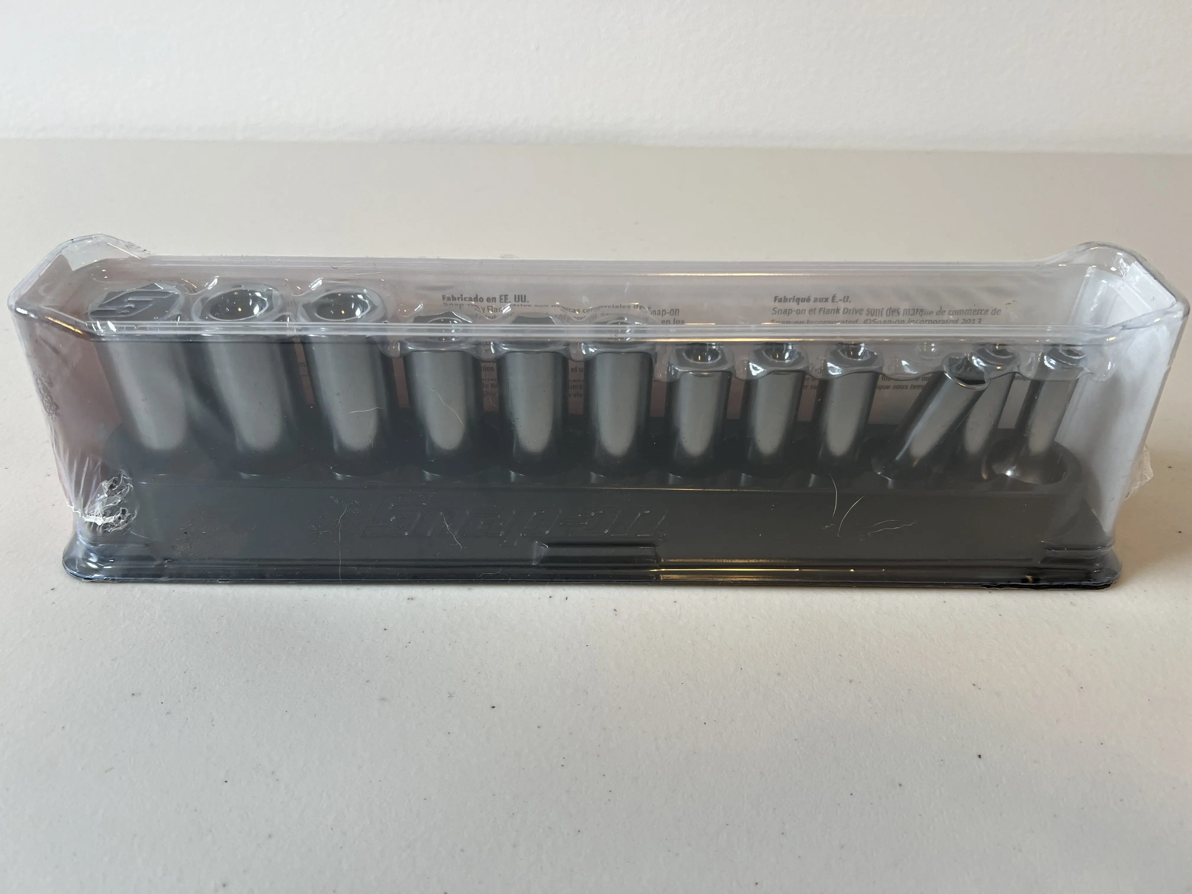 Snap-On 12pc 3/8" 6pt Metric Flank Drive Deep Socket Set (8-19mm) 212SFSMY