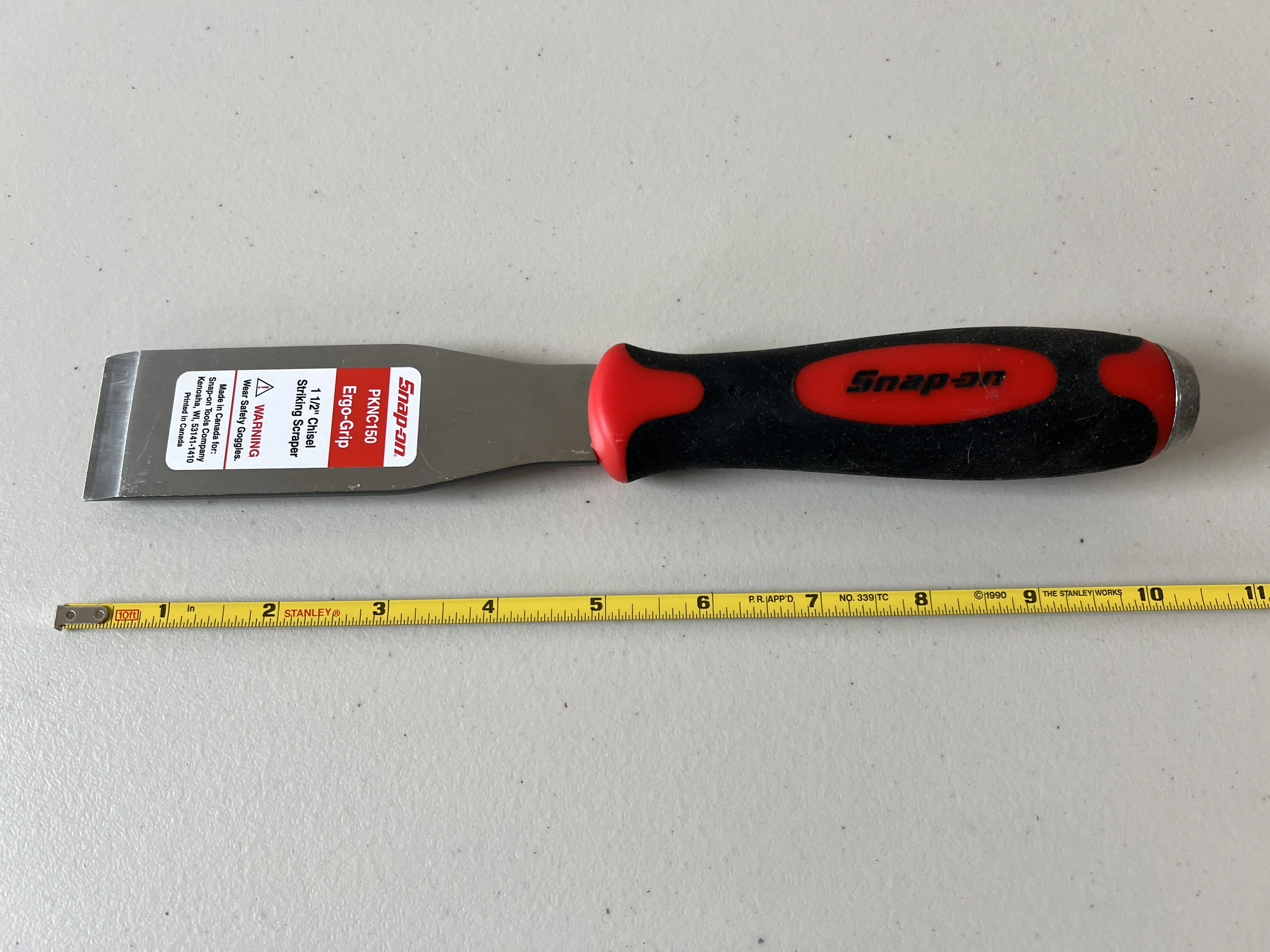 Snap-On Single Devel Stricking Scraper PKNC150