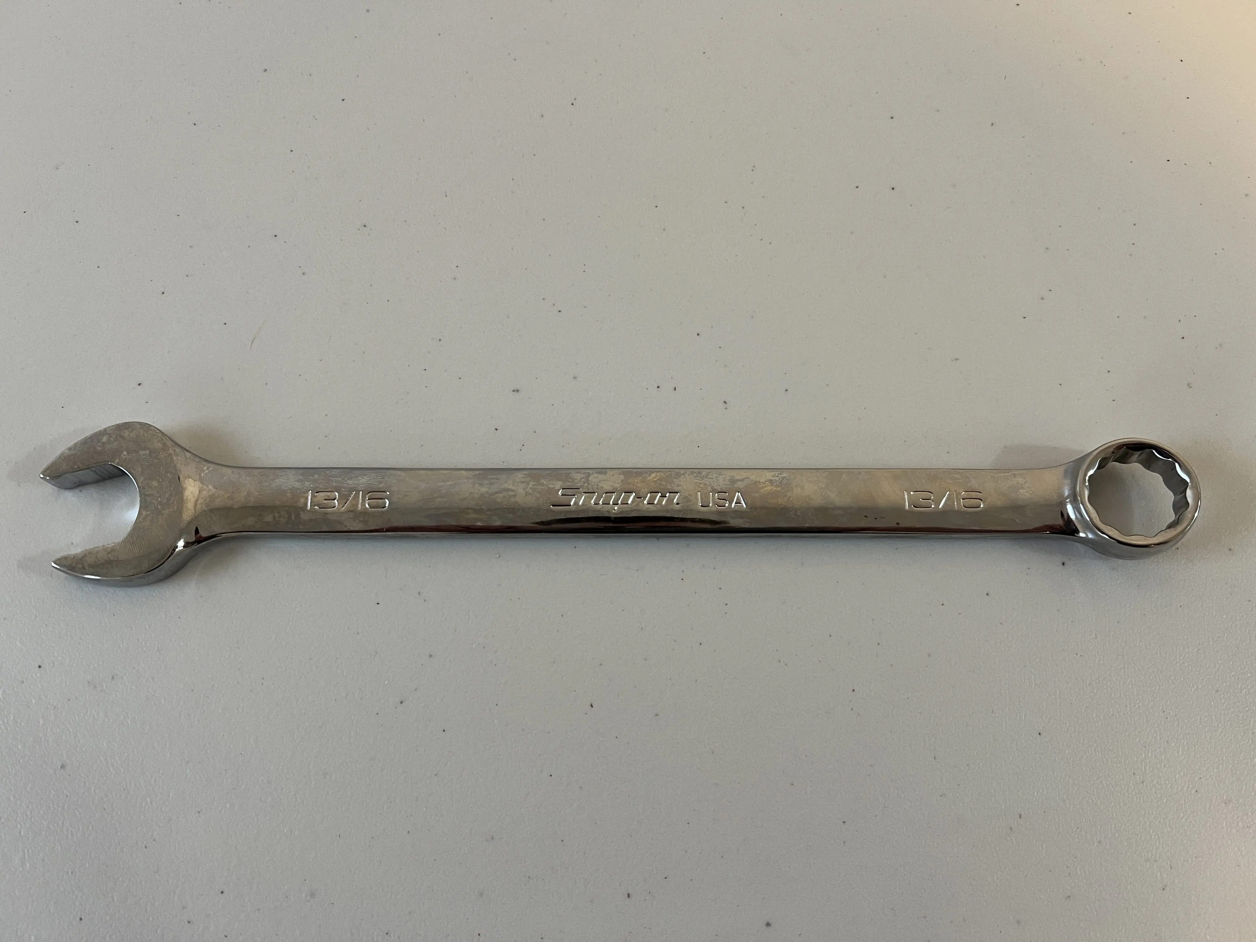 Snap-On 13/16" 12pt SAE Flank Drive Plus Standard Combination Wrench SOEX26