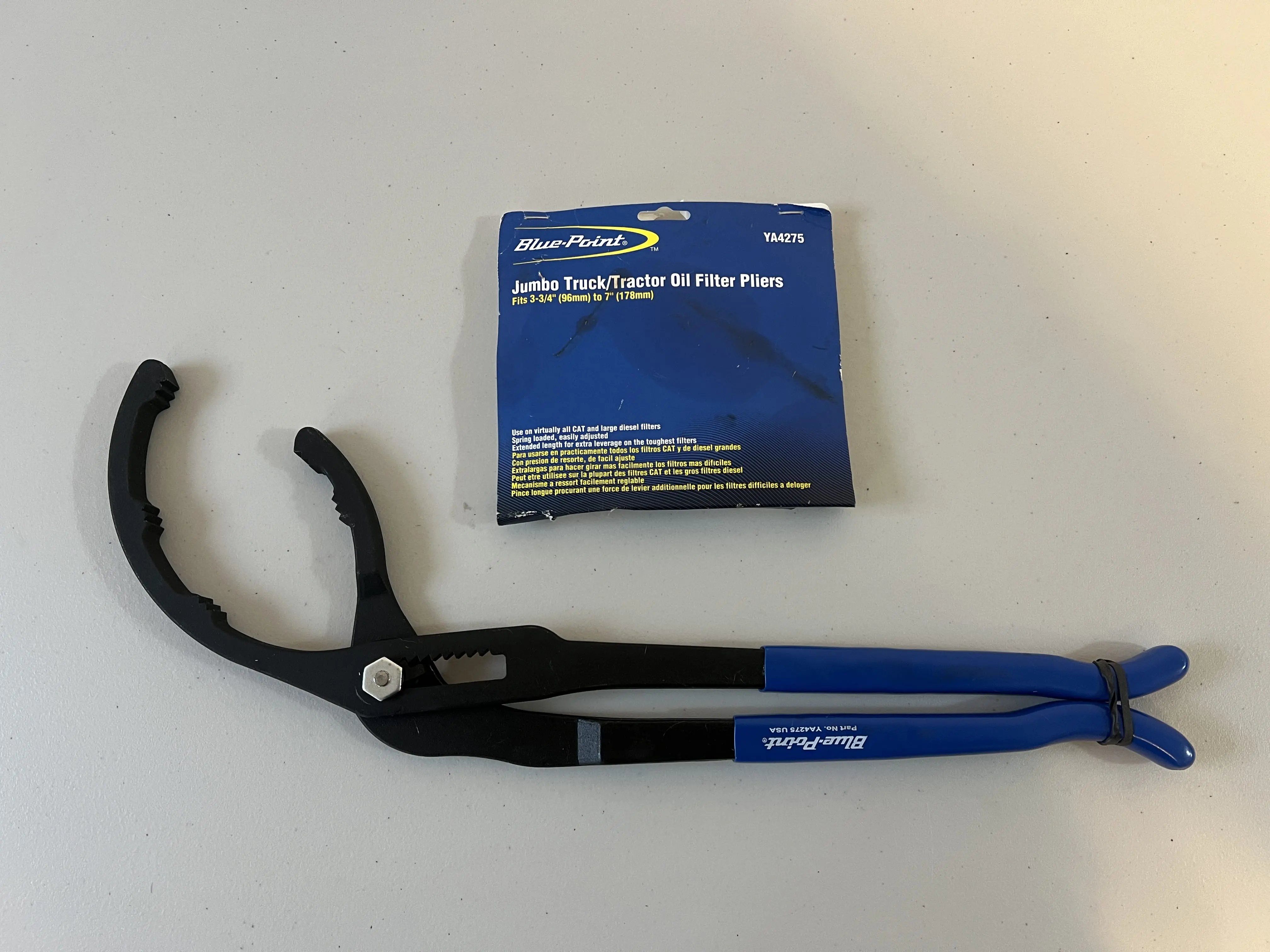 Blue Point Oil Filter Pliers YA4275