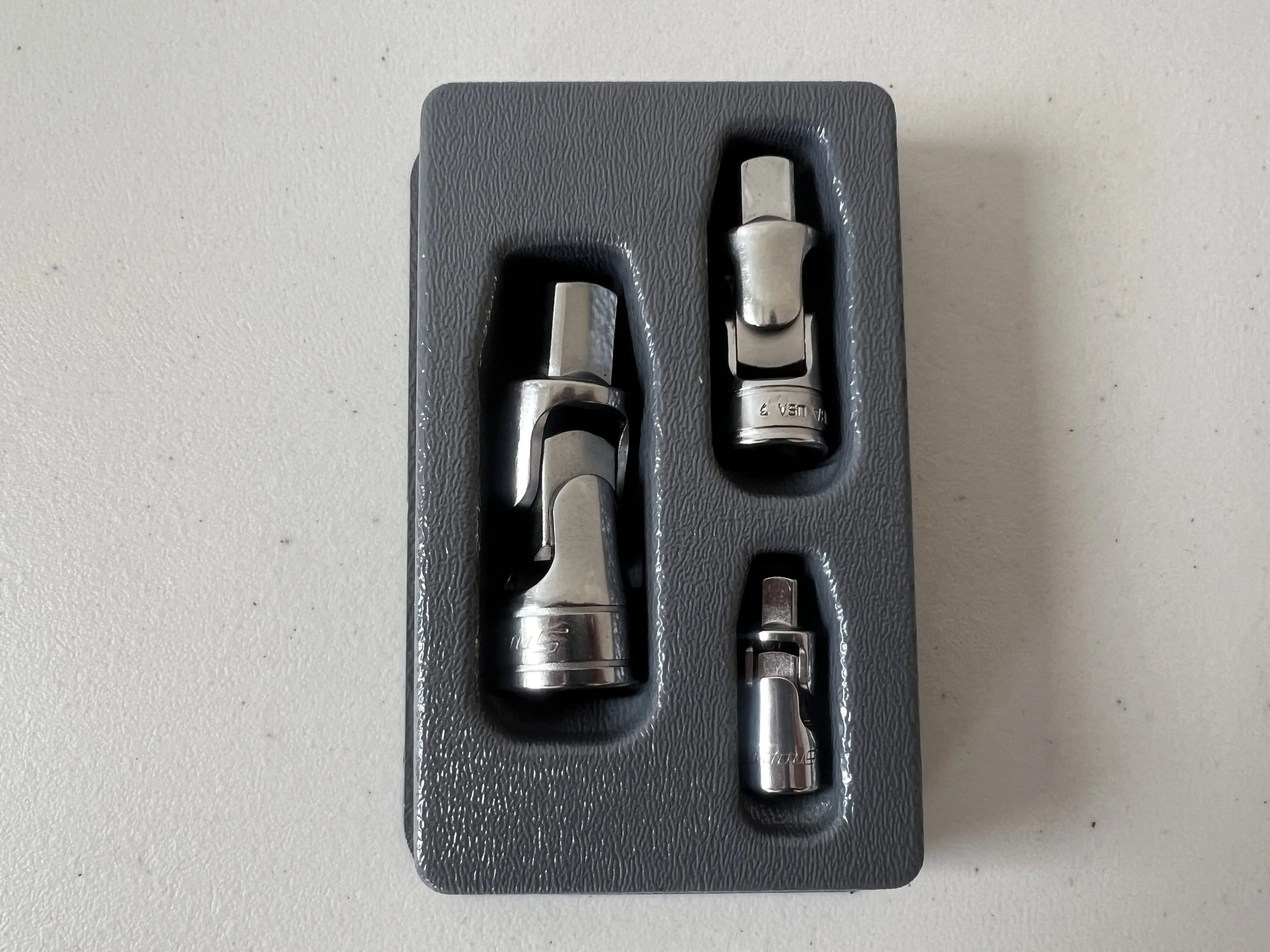 Snap-On 3-pc Combination Drive Universal Joint Set 103UFTS