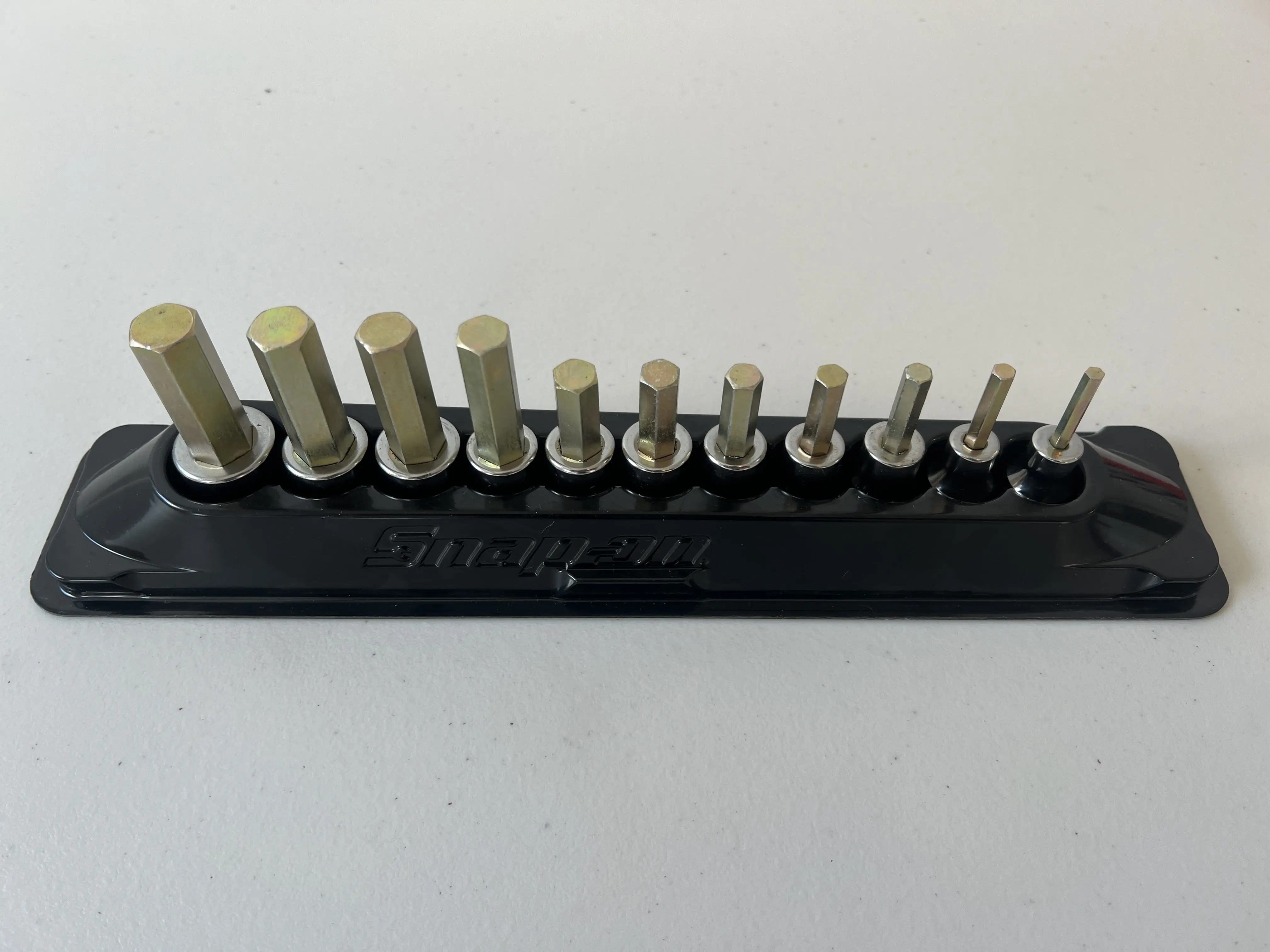 Snap-On 11pc 3/8" Metric Hex Allen Bit Socket Set 211EFAMY