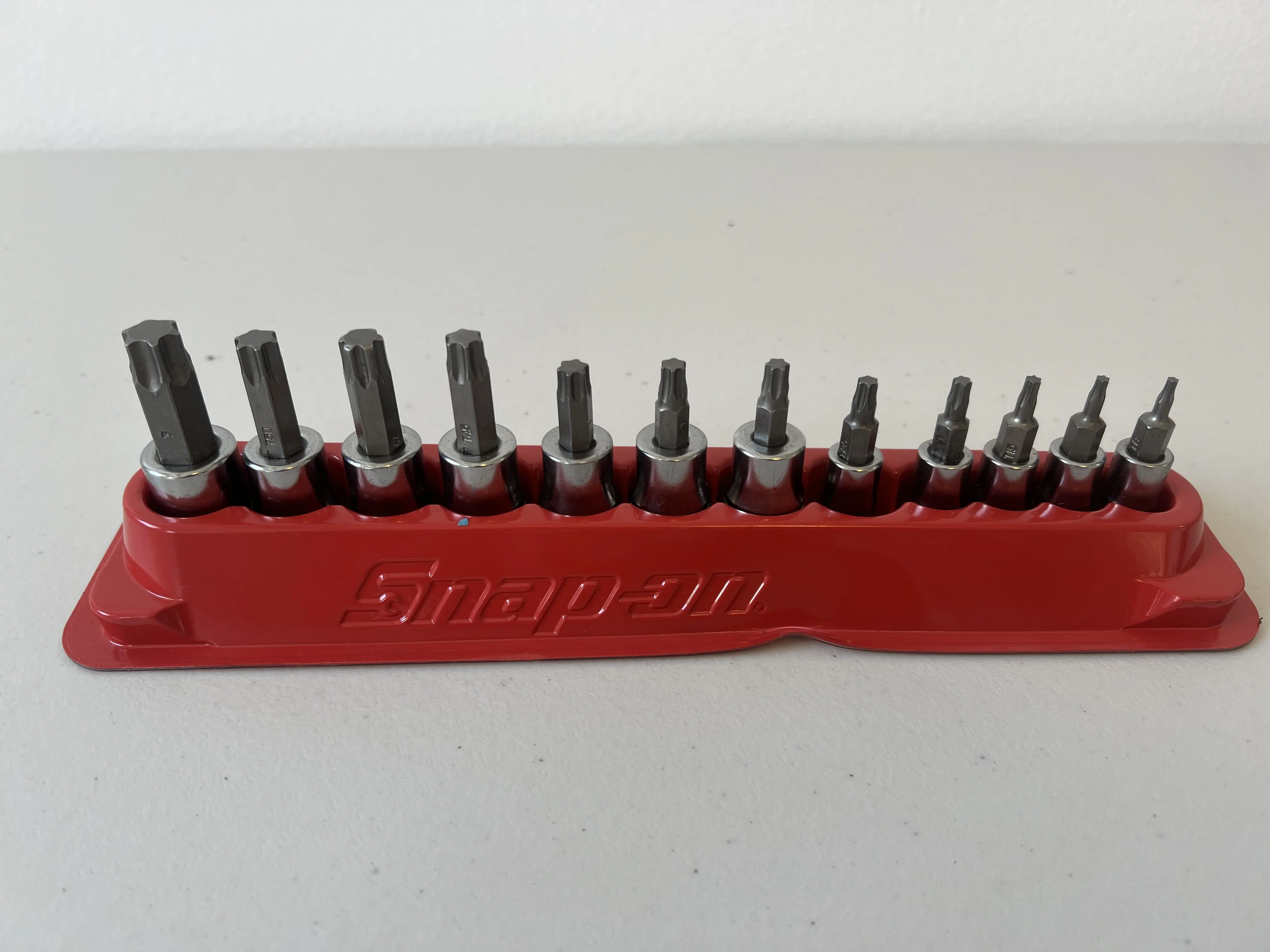 Snap-On 1/4" 3/8" Drive TORX Bit Standard Socket Set 212EFTXY