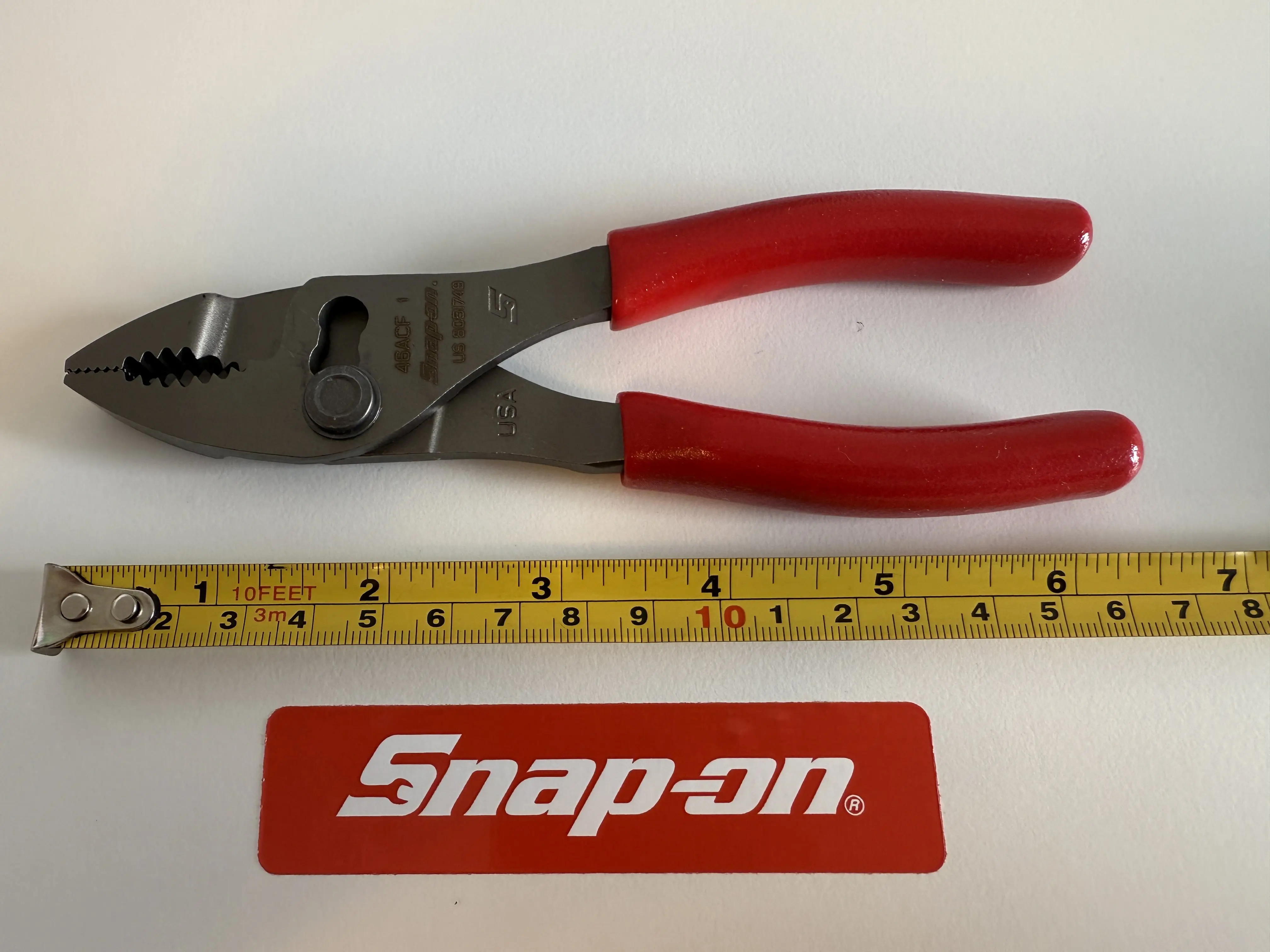Snap-On 6" Talon Grip Combination Slip-Joint Pliers 46ACF