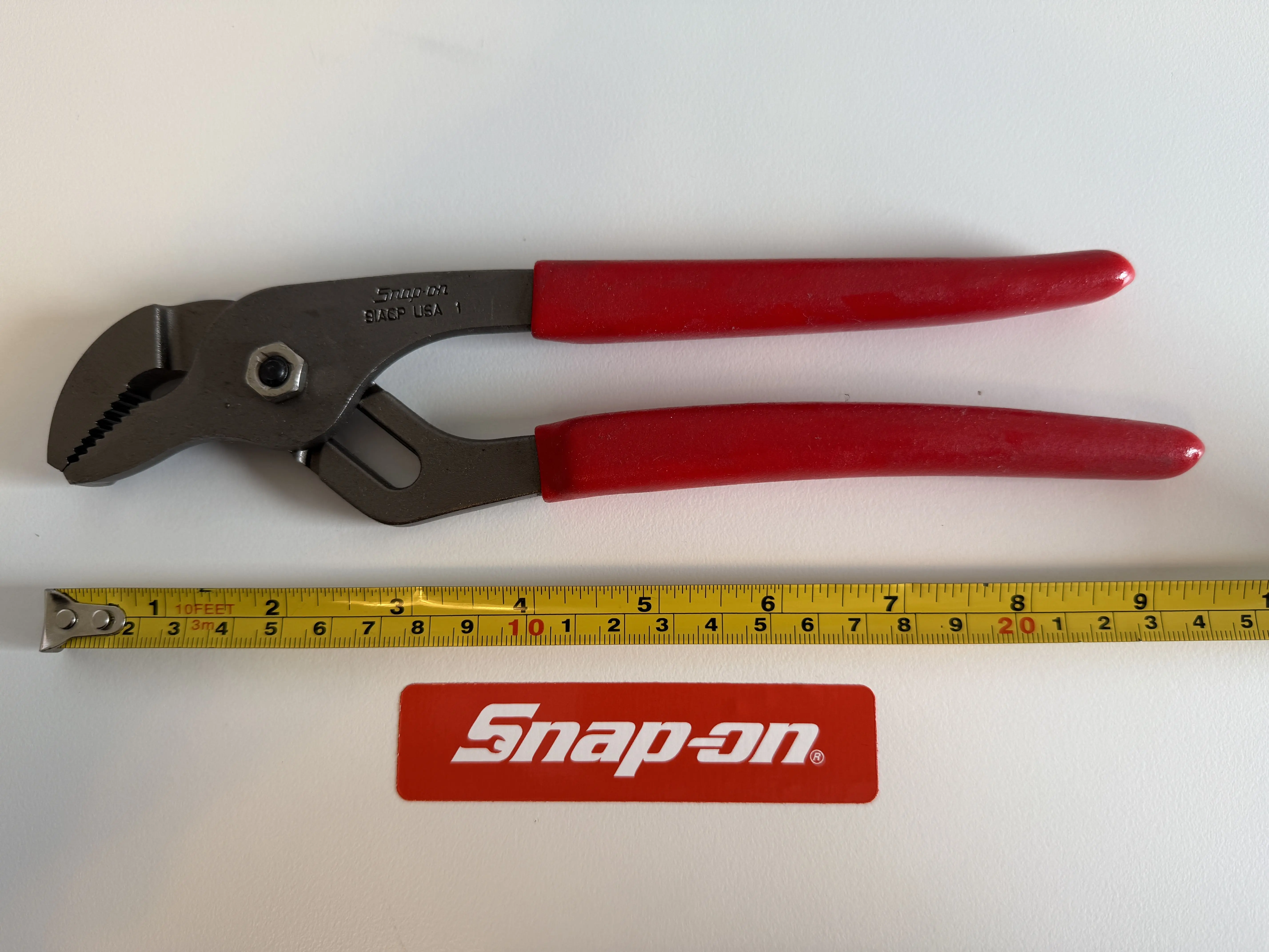 Snap-On 9" Adjustable Join Interlocking Channel Pliers 91ACP