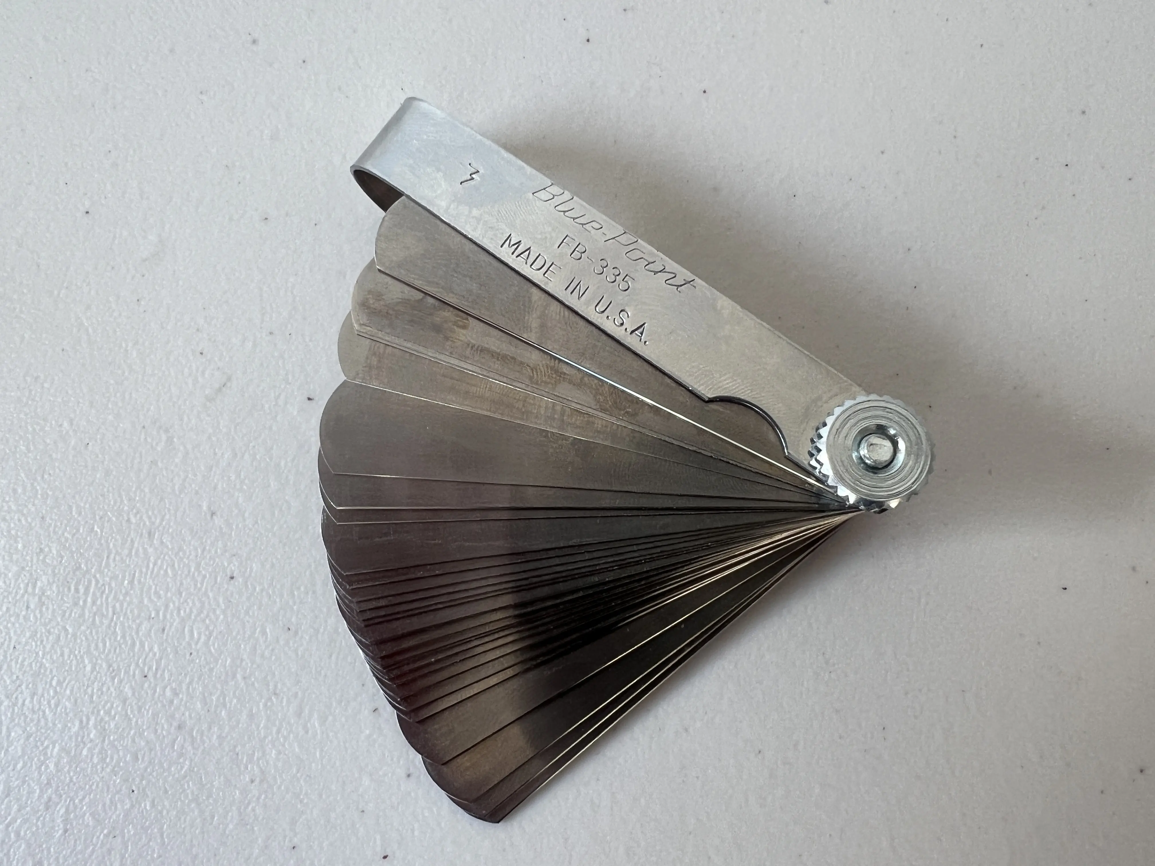 Blue Point 38pc Straight Feeler Gauge Set FBST338