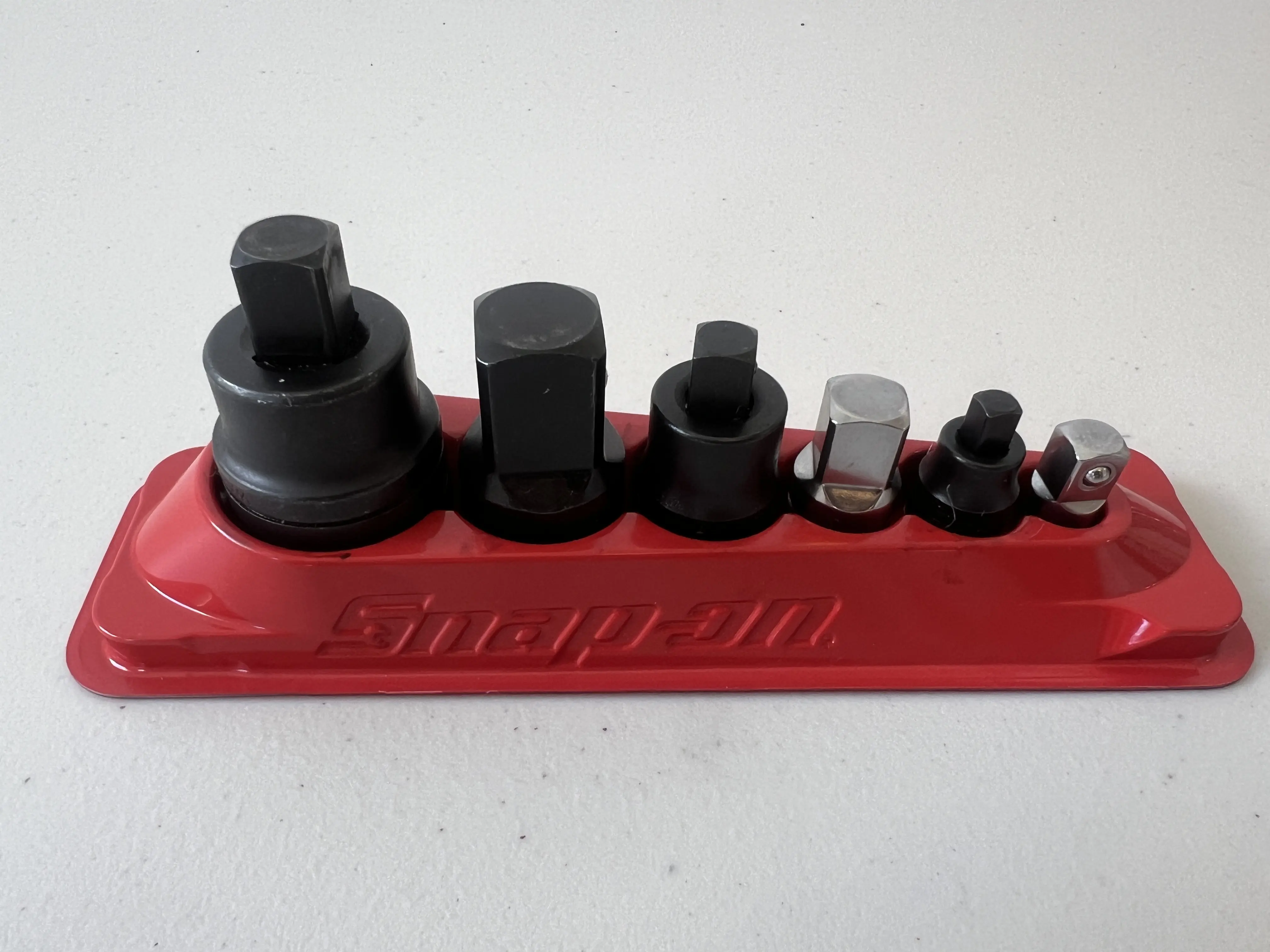 Snap-On 6pc Combination Square Driver Adapter Set 1206GS