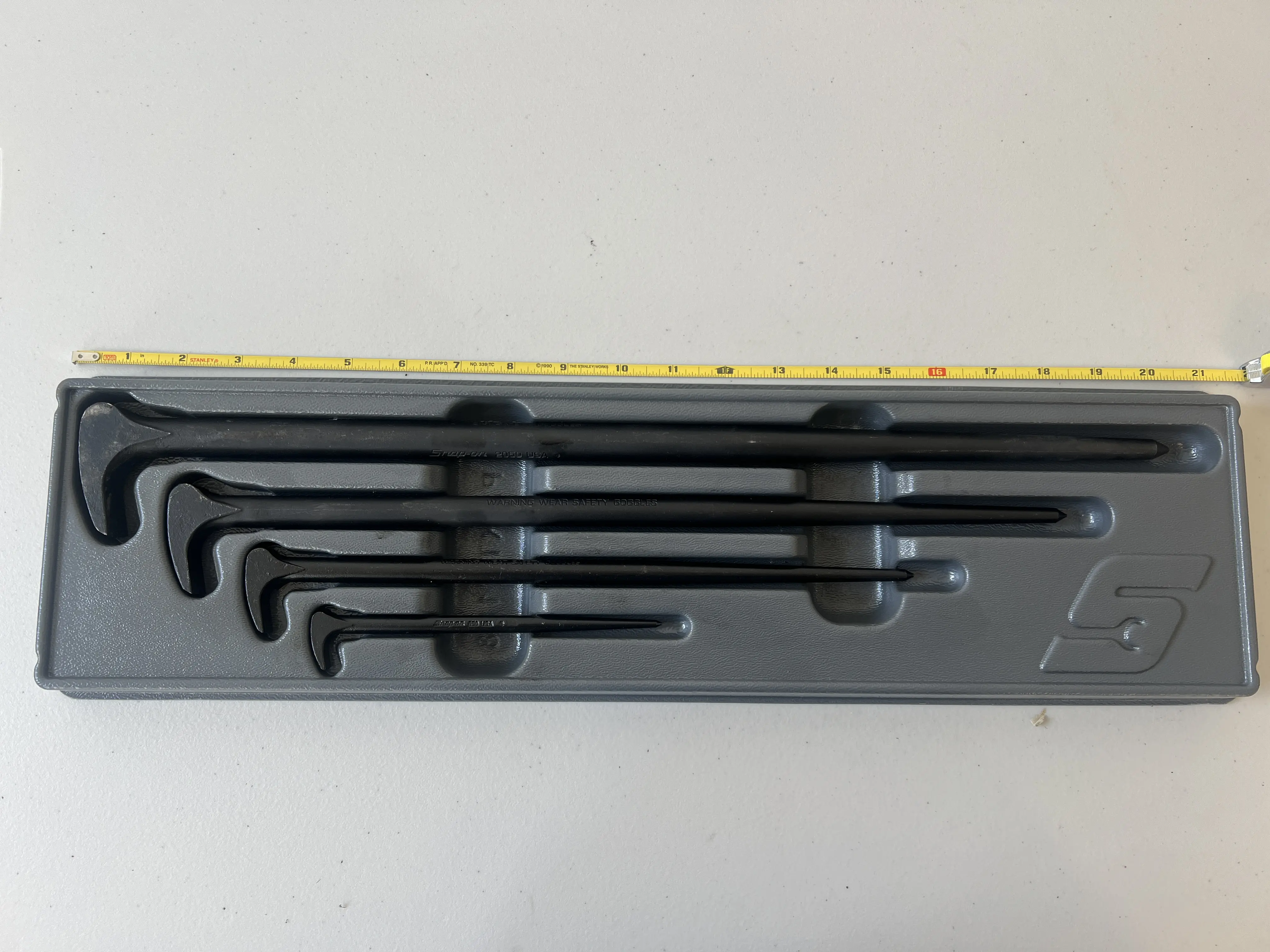Snap-On 4pc Prybar Set (6-20") PBS704