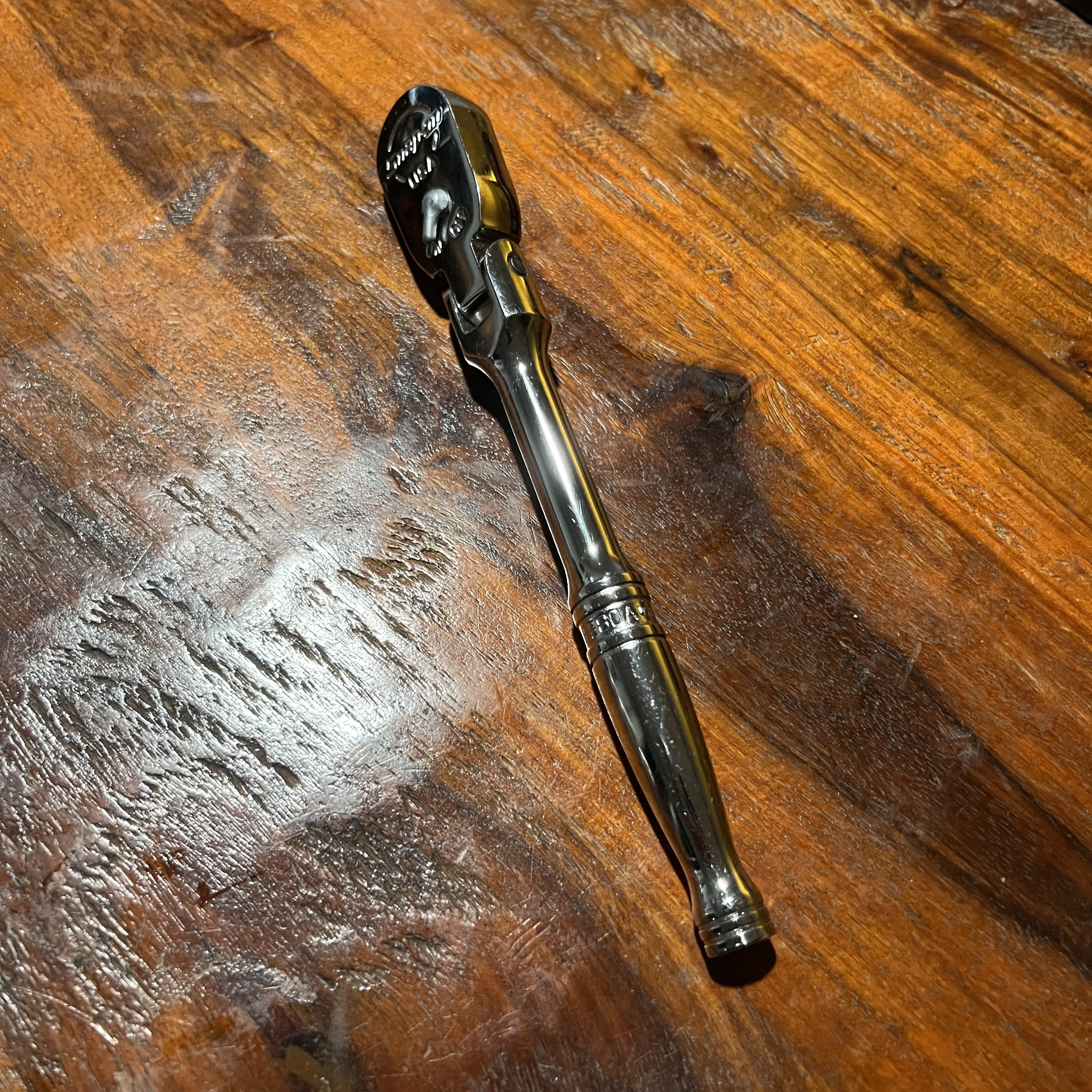 Snap-On 3/8ths 80 Tooth Flex Head Ratchet