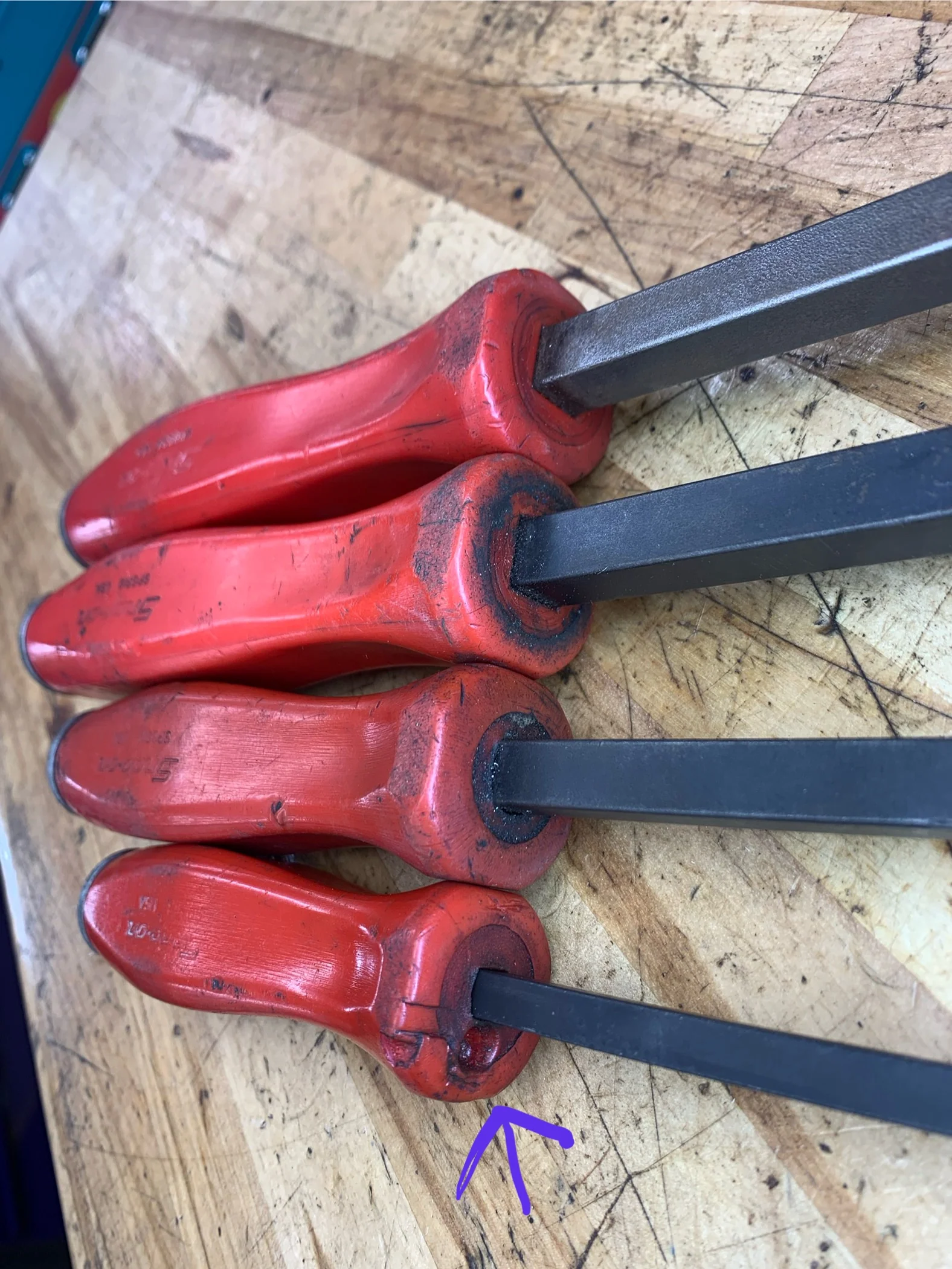 Buy Snap On Striking Prybar Set 4pc. USA SPB704 from MRCToolsLLC 