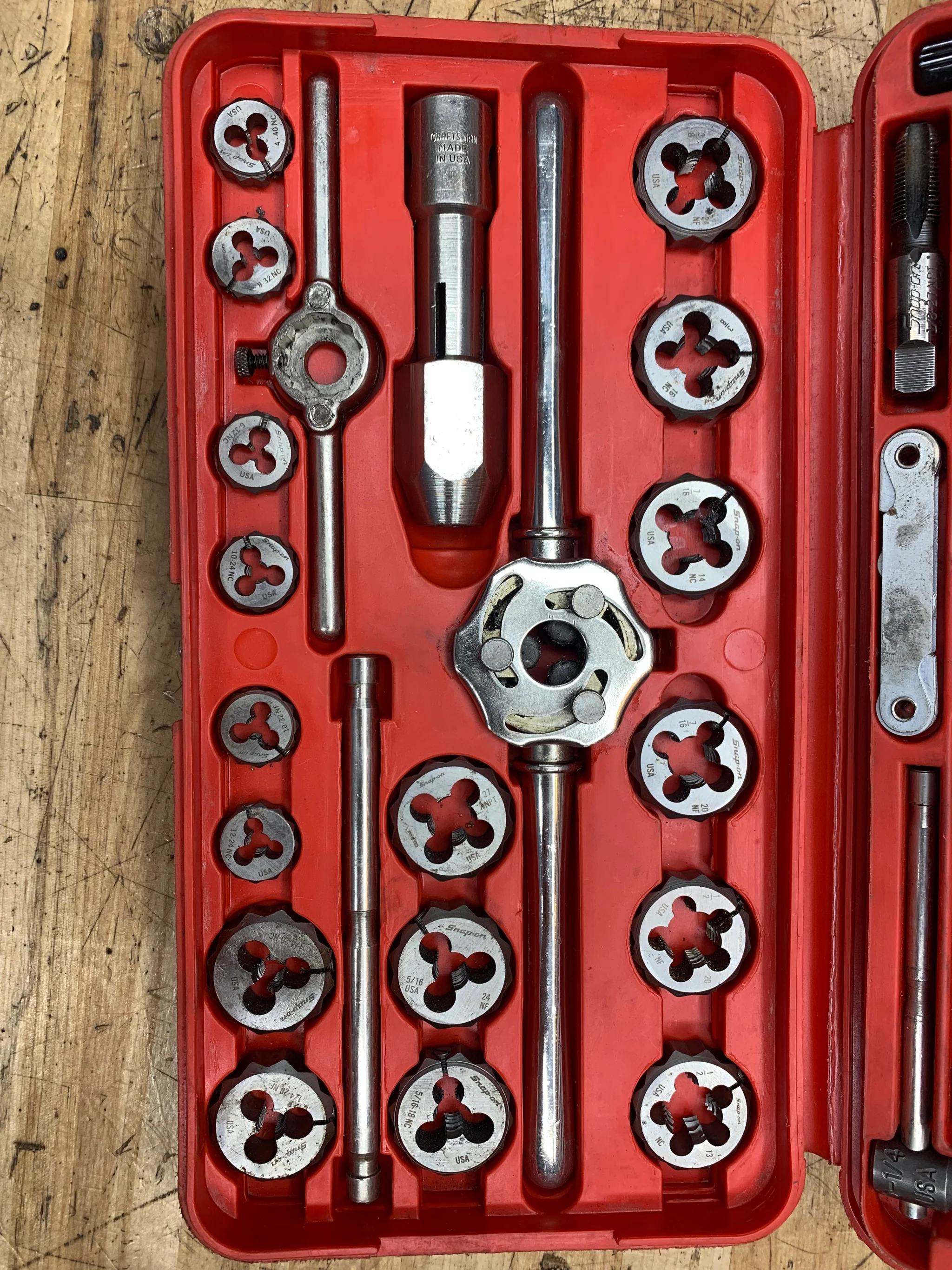 Buy Snap On SAE Tap And Die Set COMPLETE USA TD2425 From MRCToolsLLC On buy-snap-on-sae-tap-and-die-set-complete-usa-td2425-from-mrctoolsllc-on
