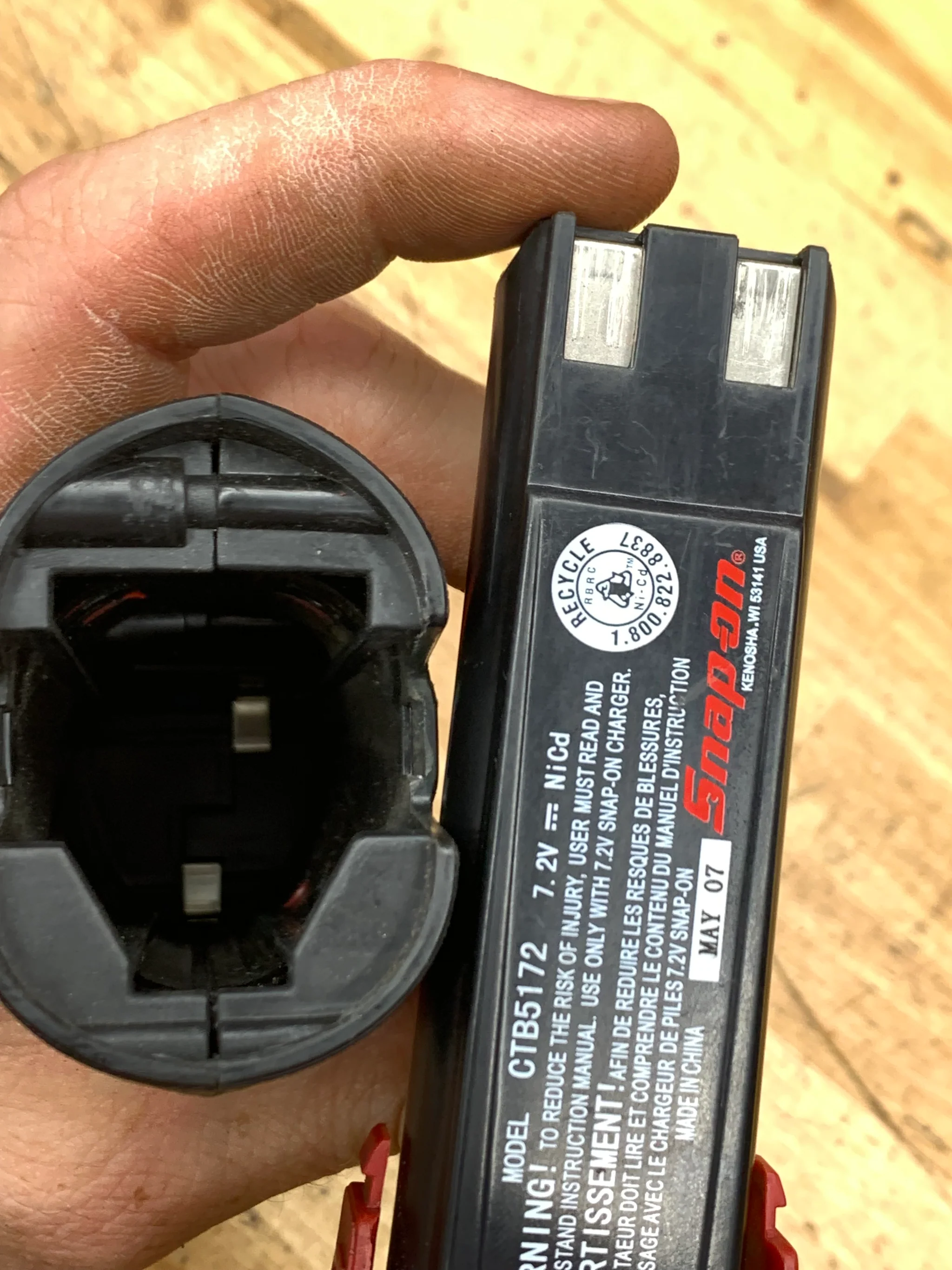 Buy Snap On Battery Powered Drill Driver 7.2V NiCd CTS561 from