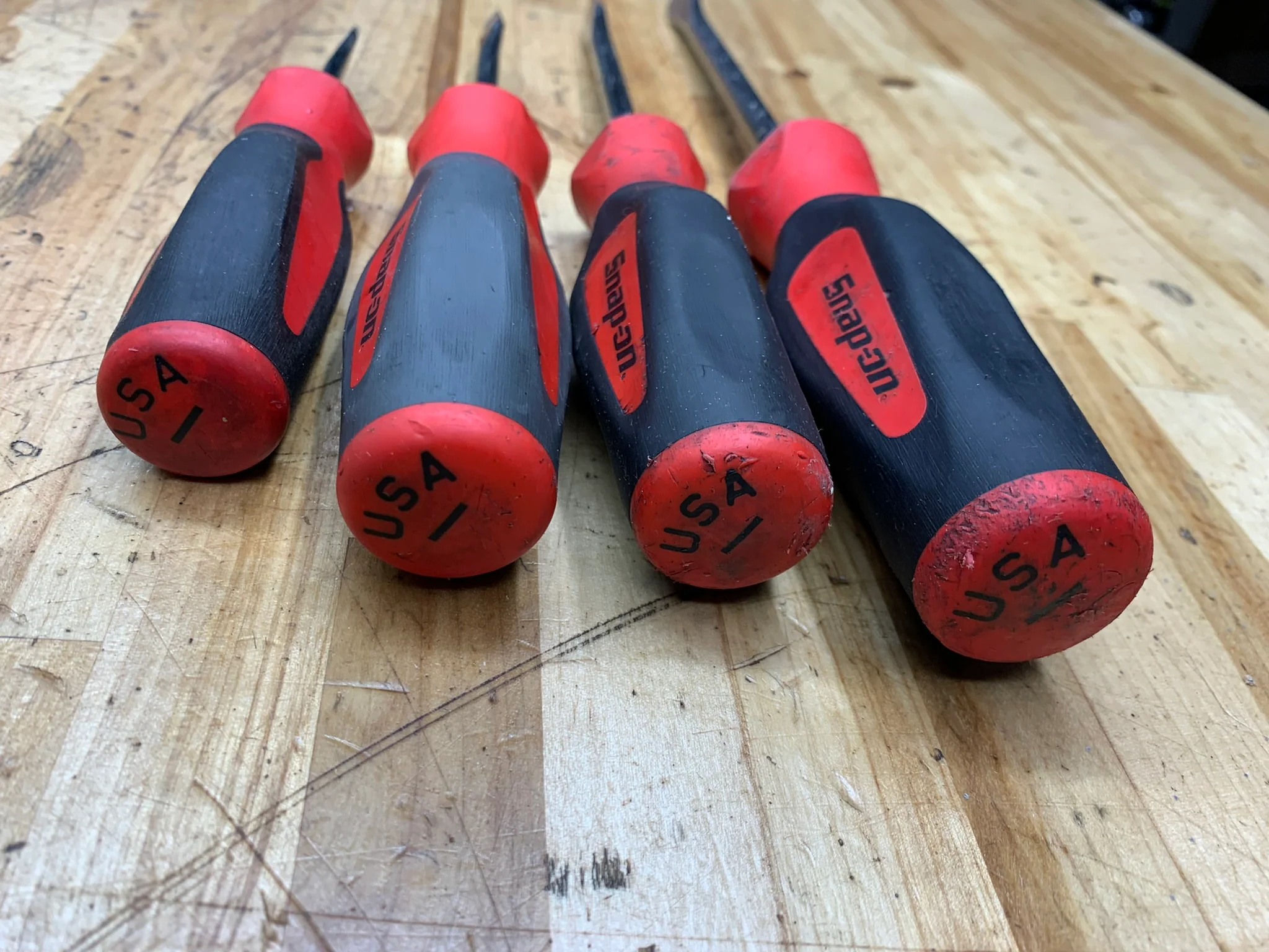 Buy Snap On 4pc Flathead Instinct Handle Screwdriver Set USA from