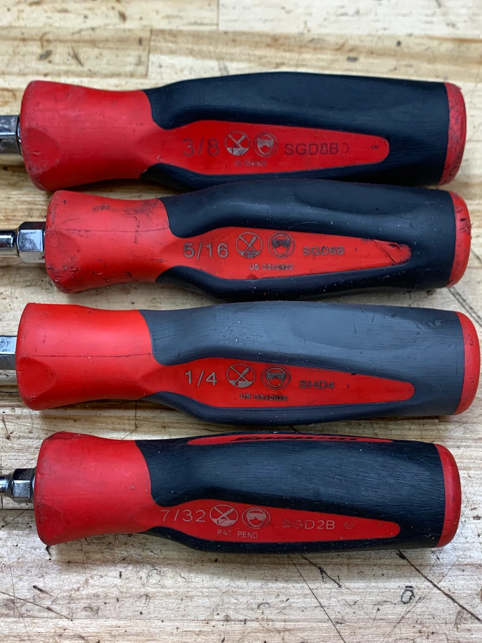 Buy Snap On 4pc Flathead Instinct Handle Screwdriver Set USA from