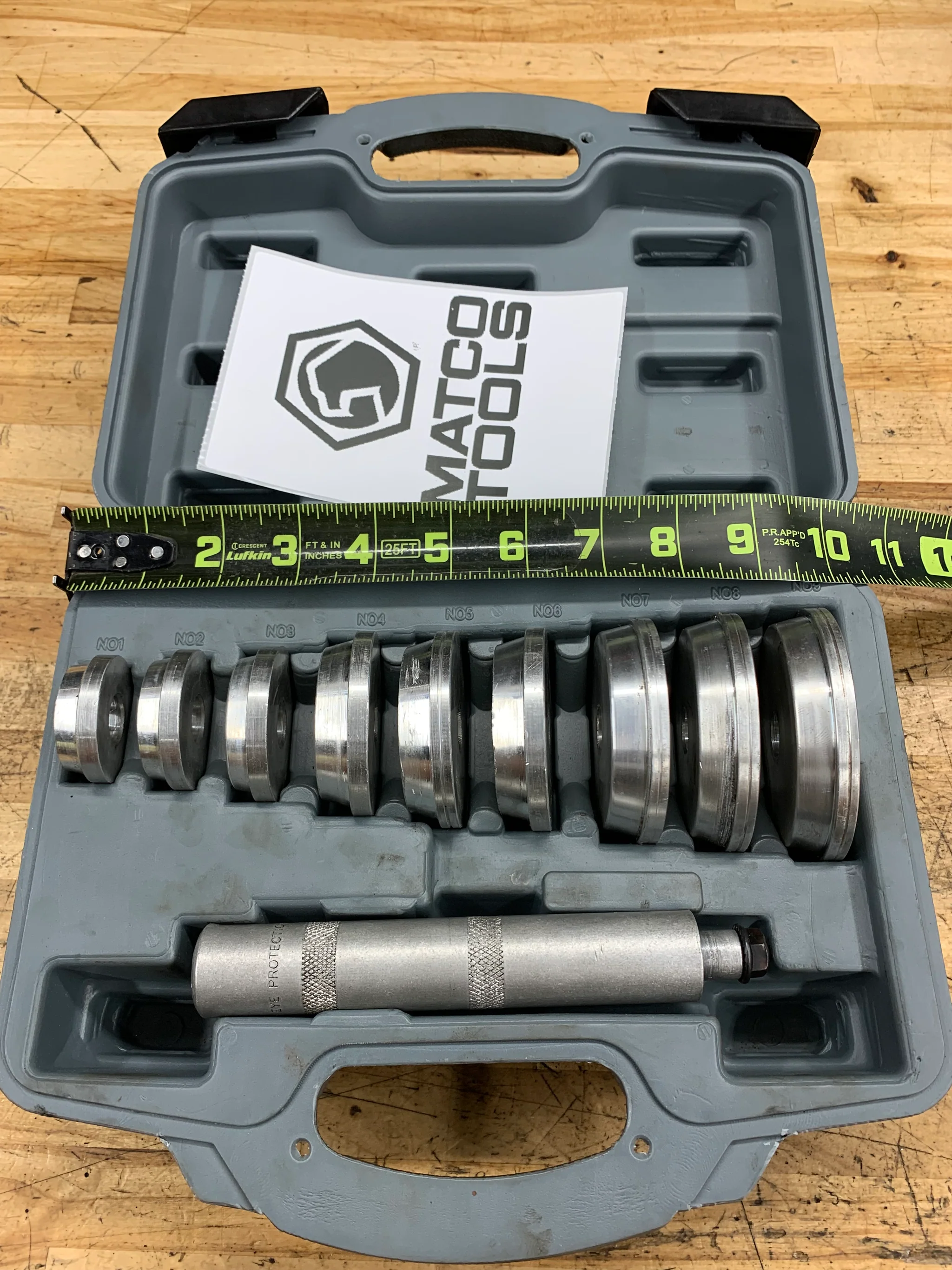 Buy Matco Bearing Race and Seal Driver Master Set BRS9 from MRCToolsLLC ...